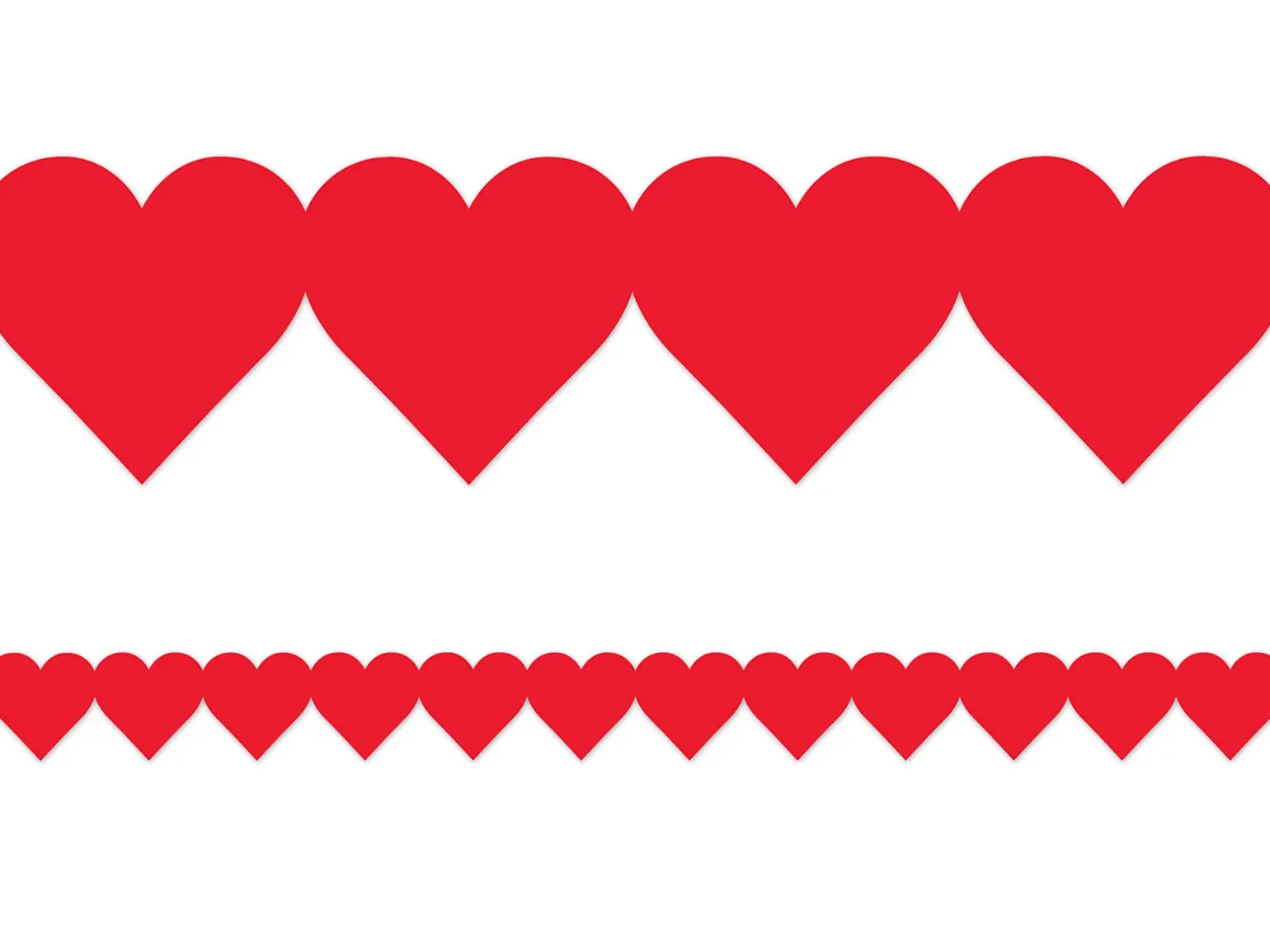 Red Heart Border