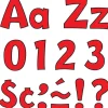 Red Playful 4" Punch-Out Letters