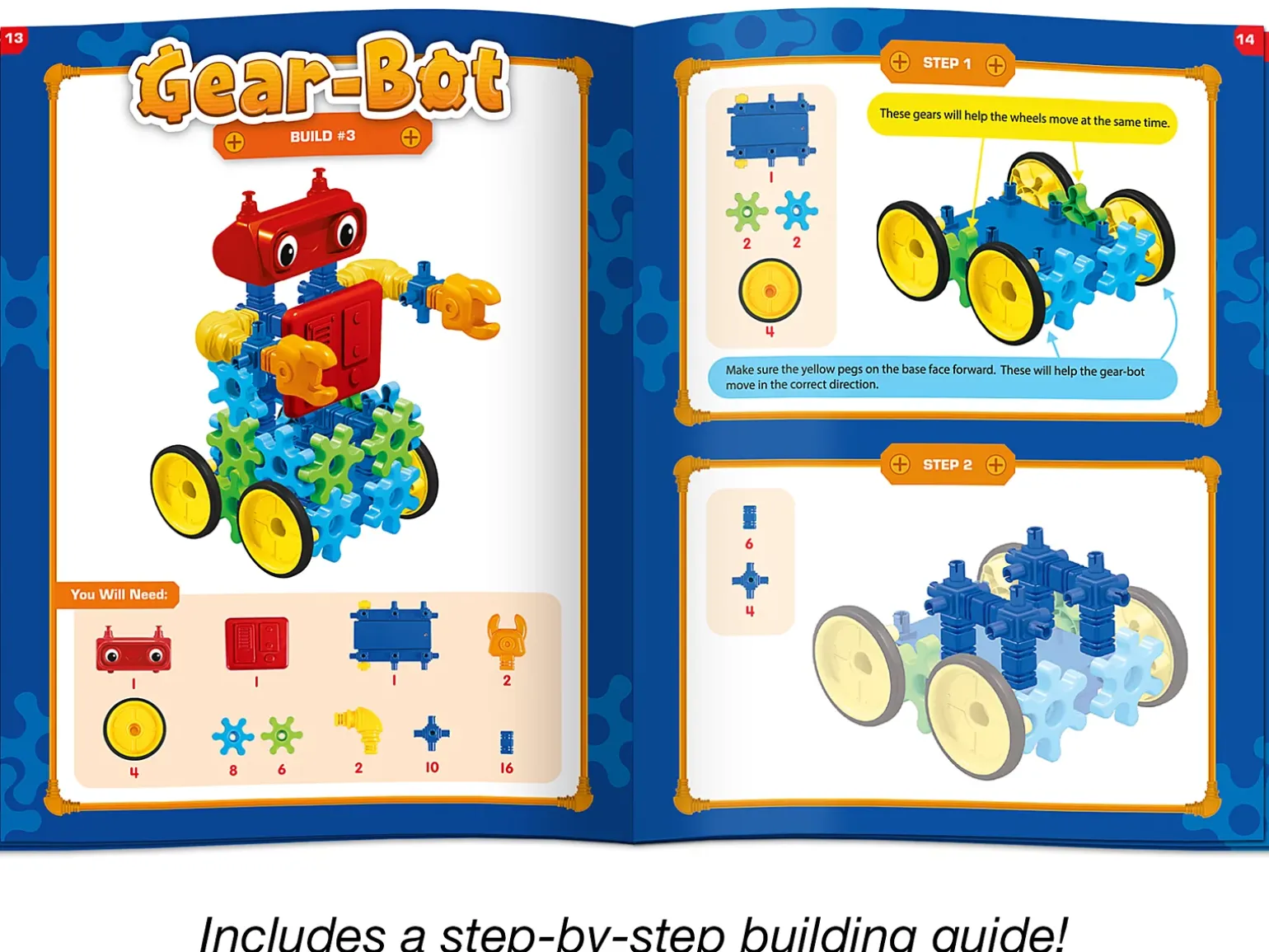 Remote-Control Gear-Bot