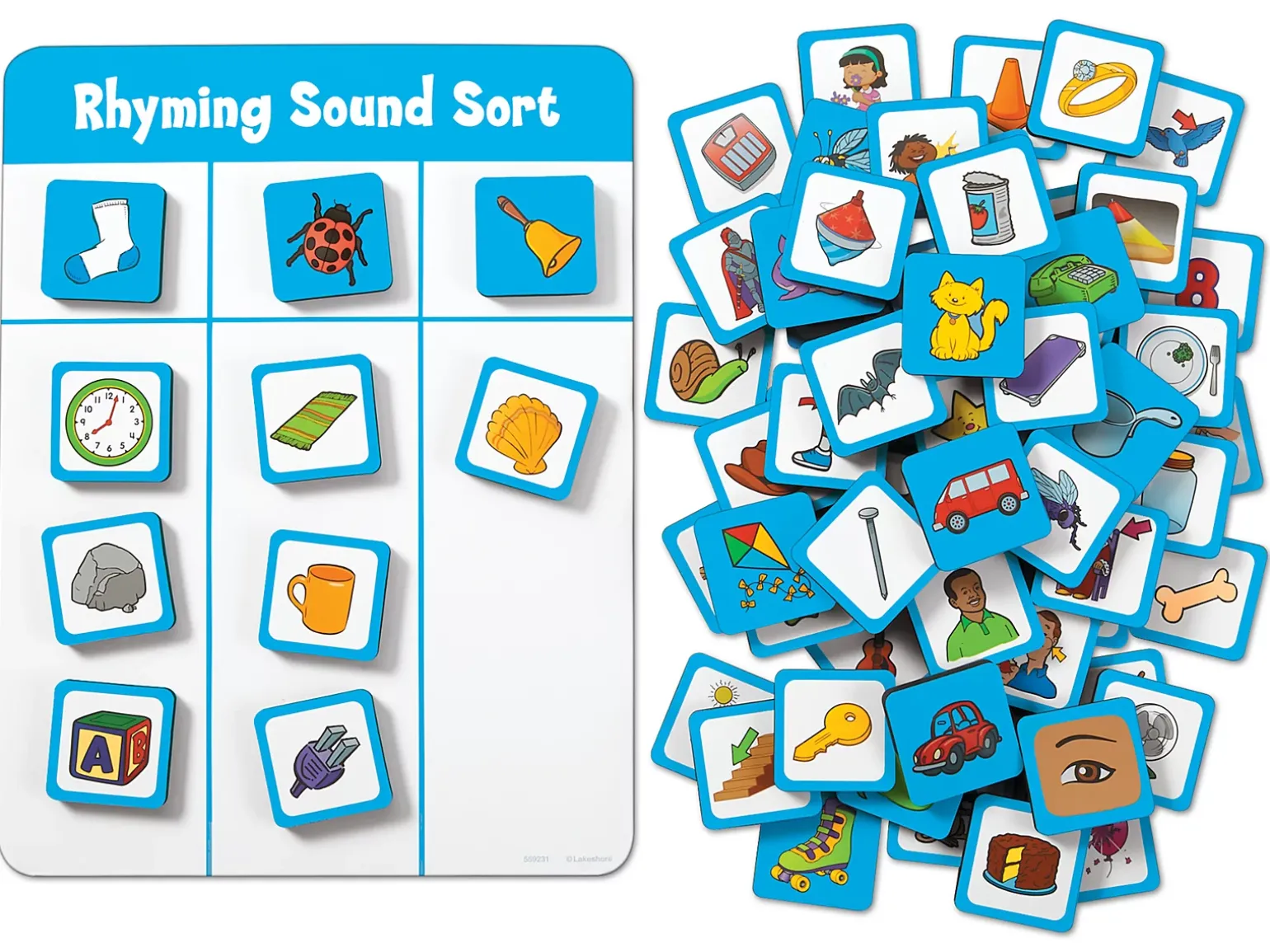 Rhyming Sounds Magnetic Sorting Board