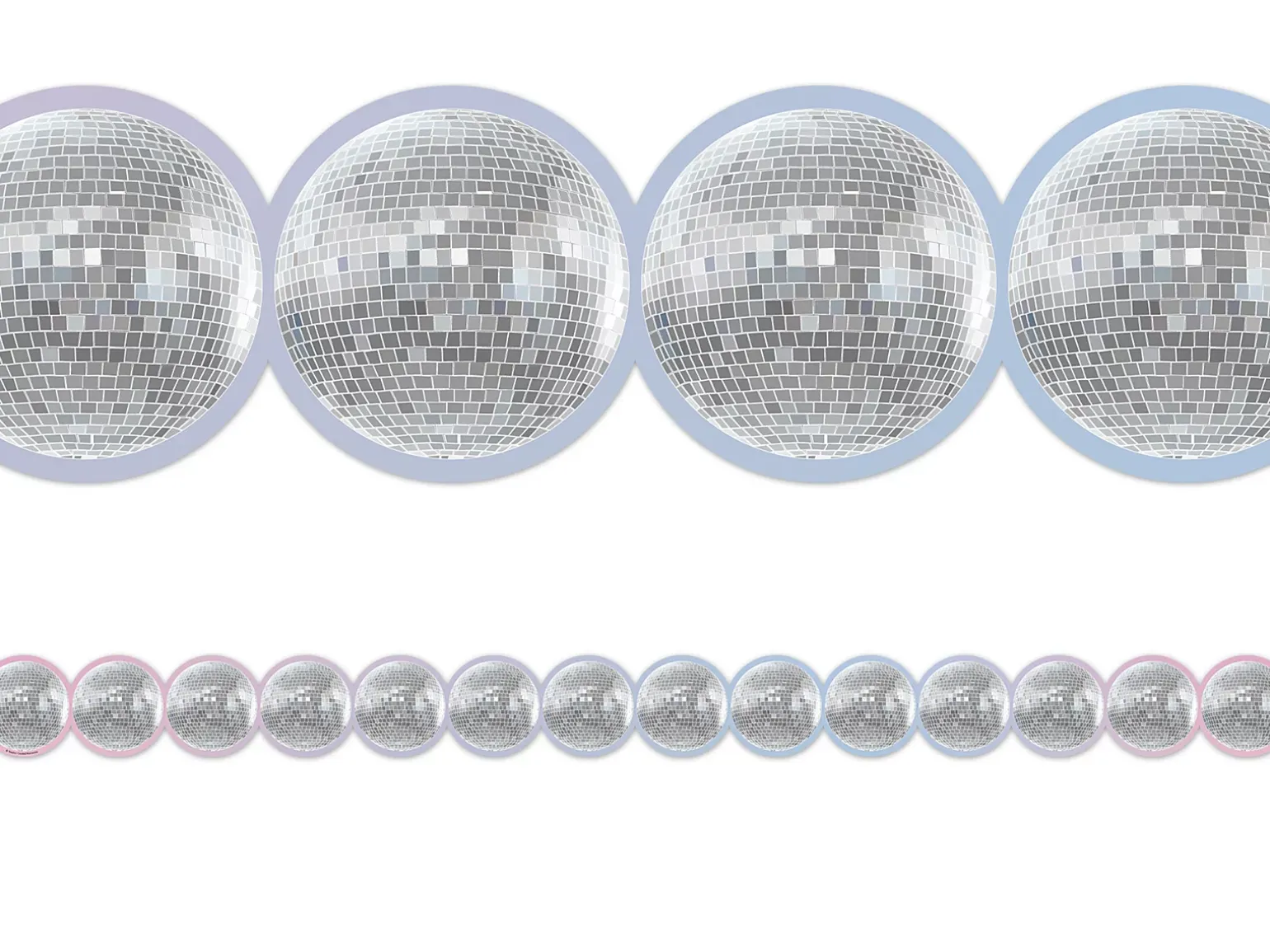 Roller Disco Ball Border