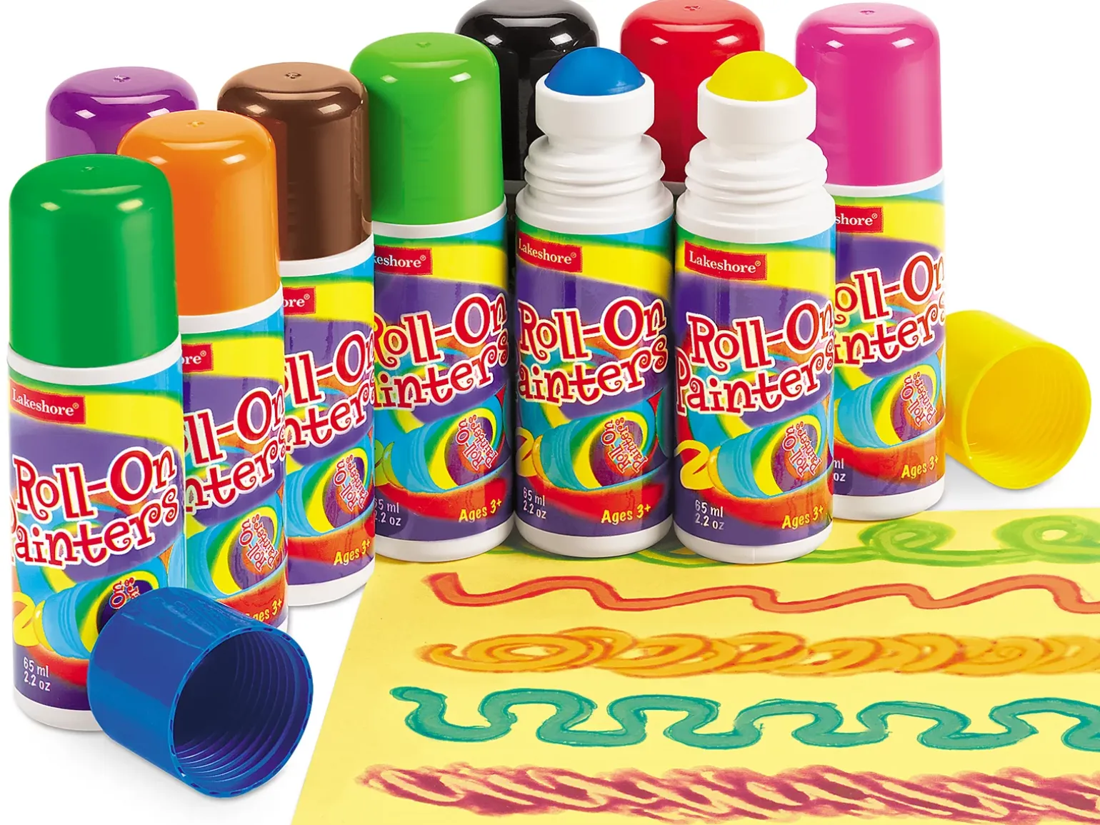 Roll-On Painters - Set of 10 Colors