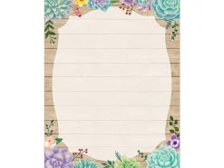 Rustic Bloom Blank Poster