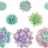 Rustic Bloom Succulent Accents