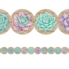 Rustic Bloom Succulent Border