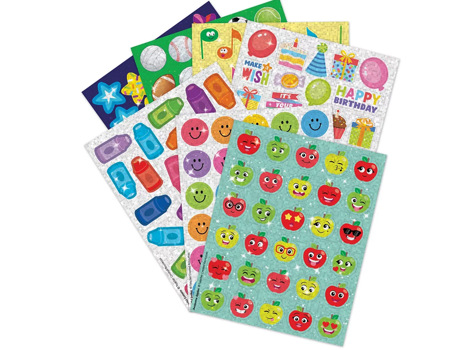 School Fun Stickers - Variety Pack