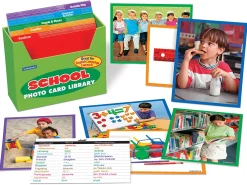 School Vocabulary Development Photo Card Library