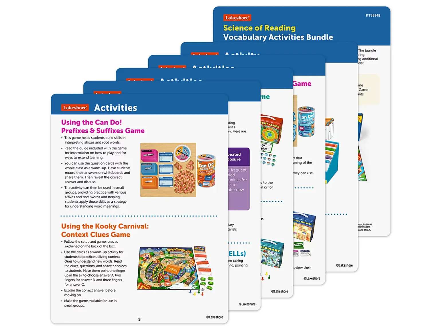 Science of Reading Vocabulary Activities Bundle - Gr. 3-4
