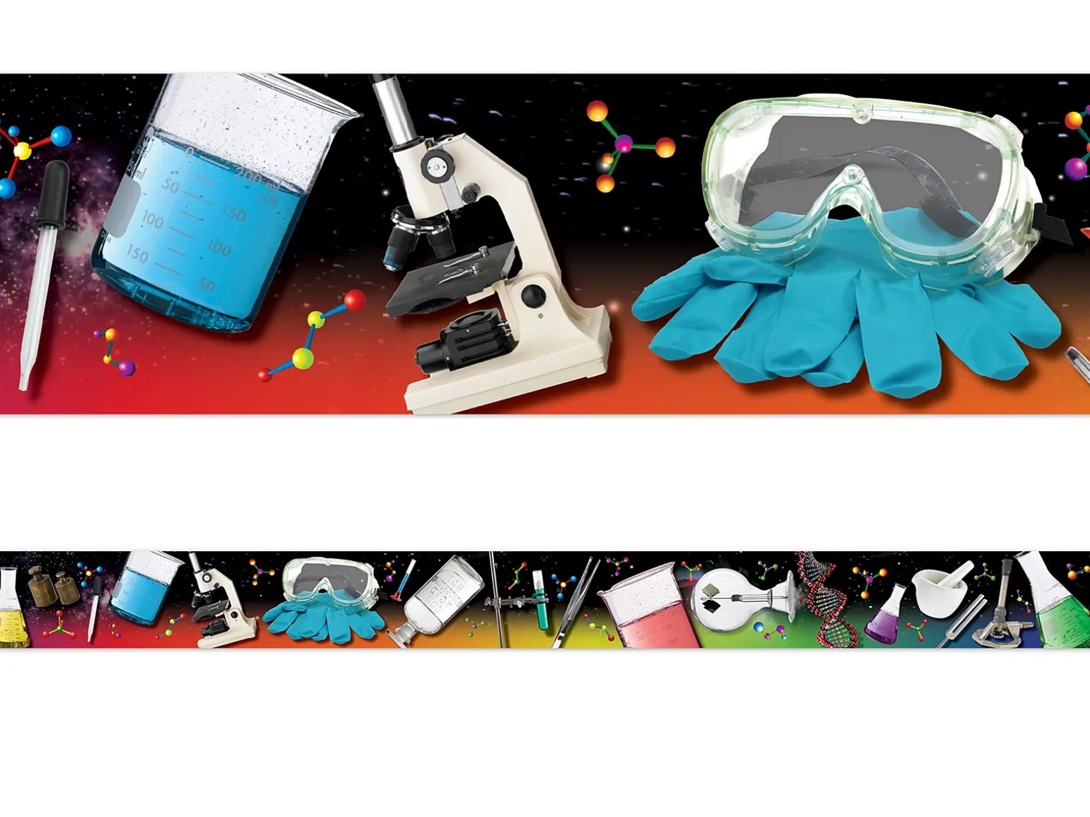 Science Tools Photo Border