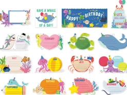 Sea Friends Birthday Bulletin Board Set