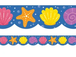 Sea Friends Scalloped Border