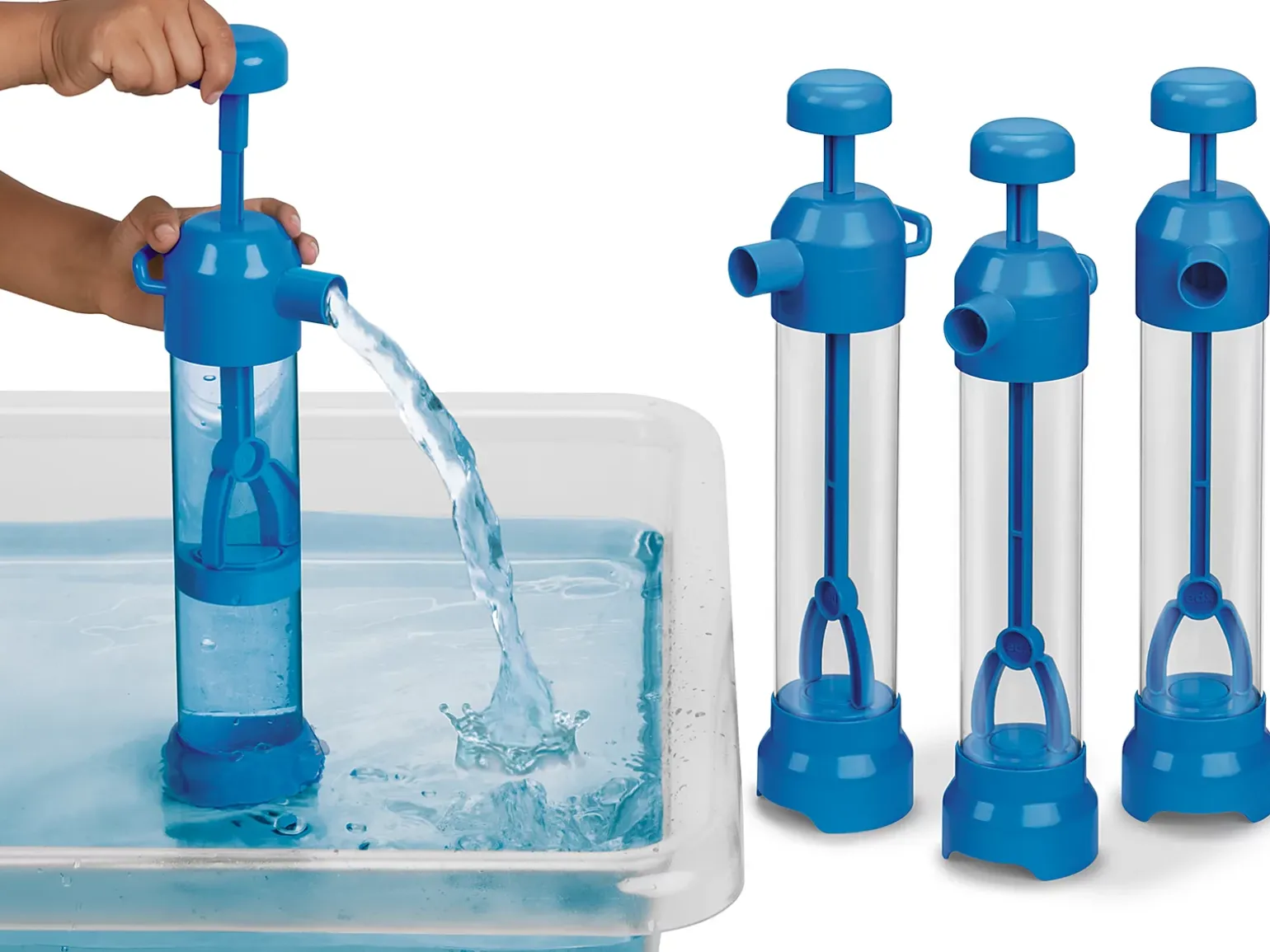 See-Inside Water Pumps - Set of 4