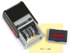 Self-Inking Date Text Stamp