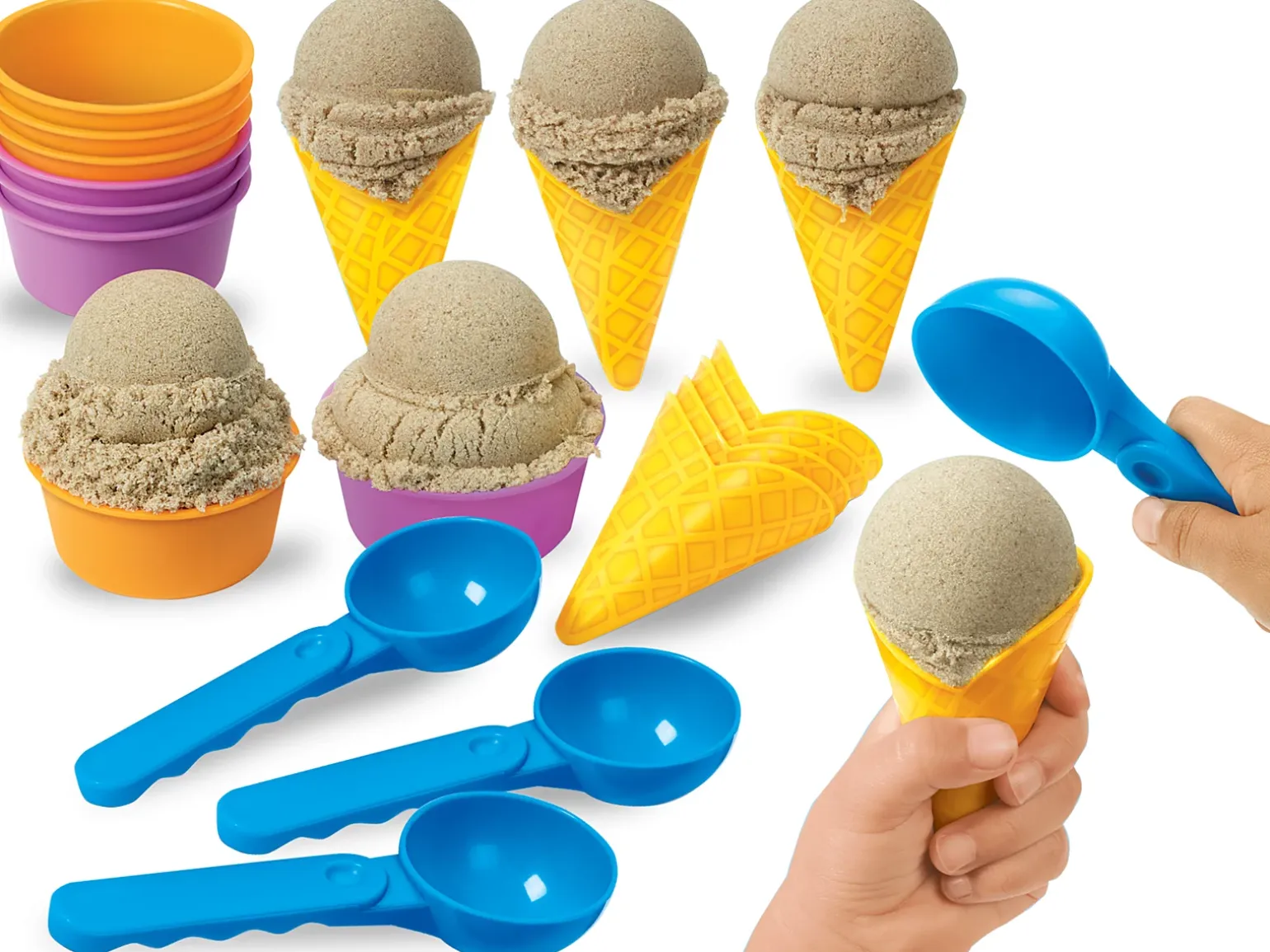 Sensory Sand Ice Cream Set