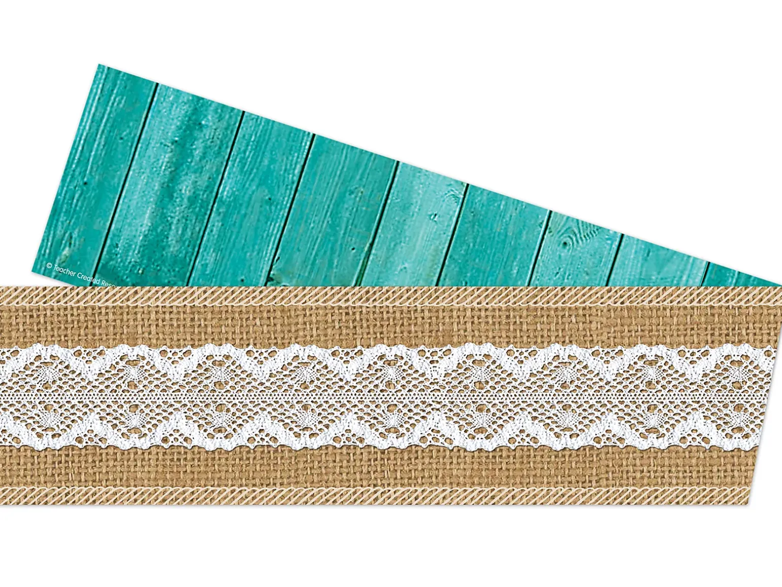 Shabby Chic Double-Sided Border