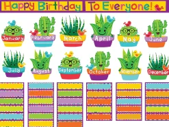 Sharp Bunch Birthday Bulletin Board Set