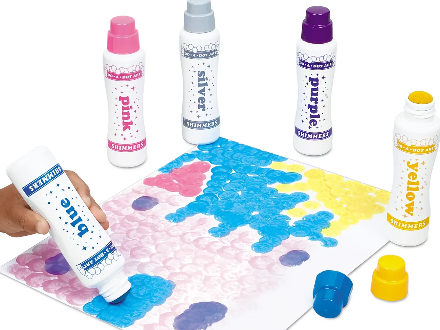 Shimmering Dot Art Painters - Set of 5