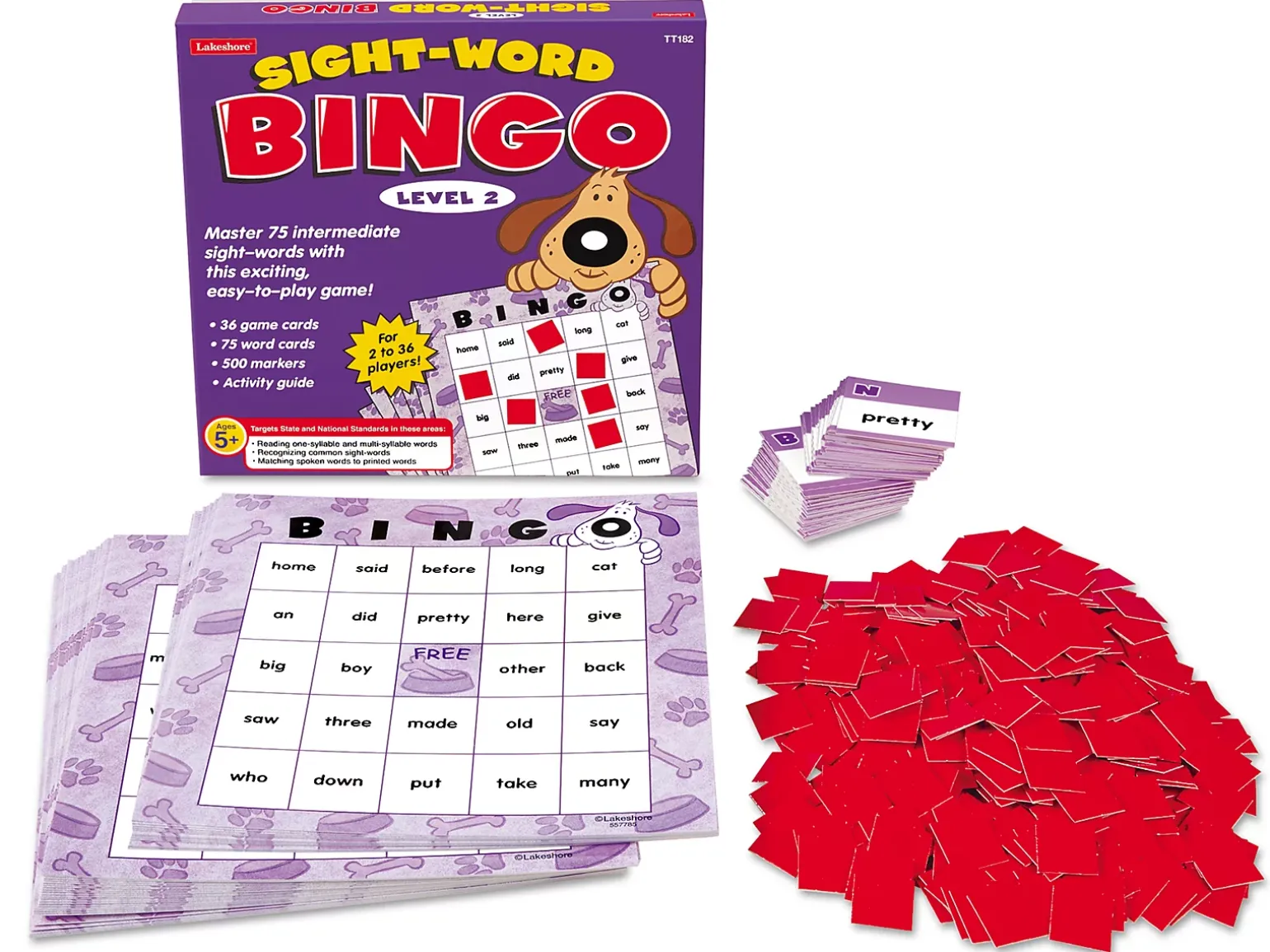 Sight-Word Bingo - Level 2