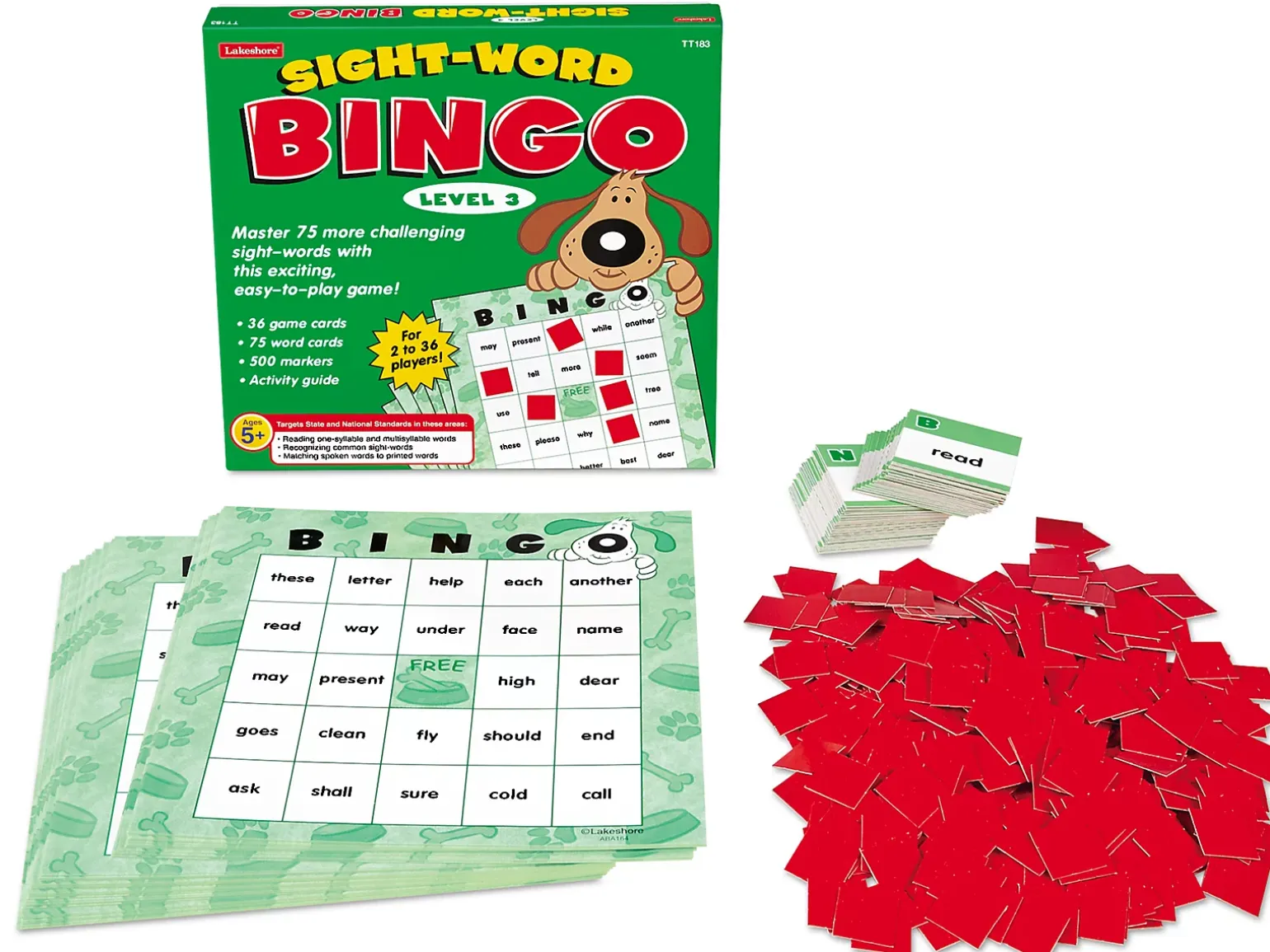 Sight-Word Bingo - Level 3