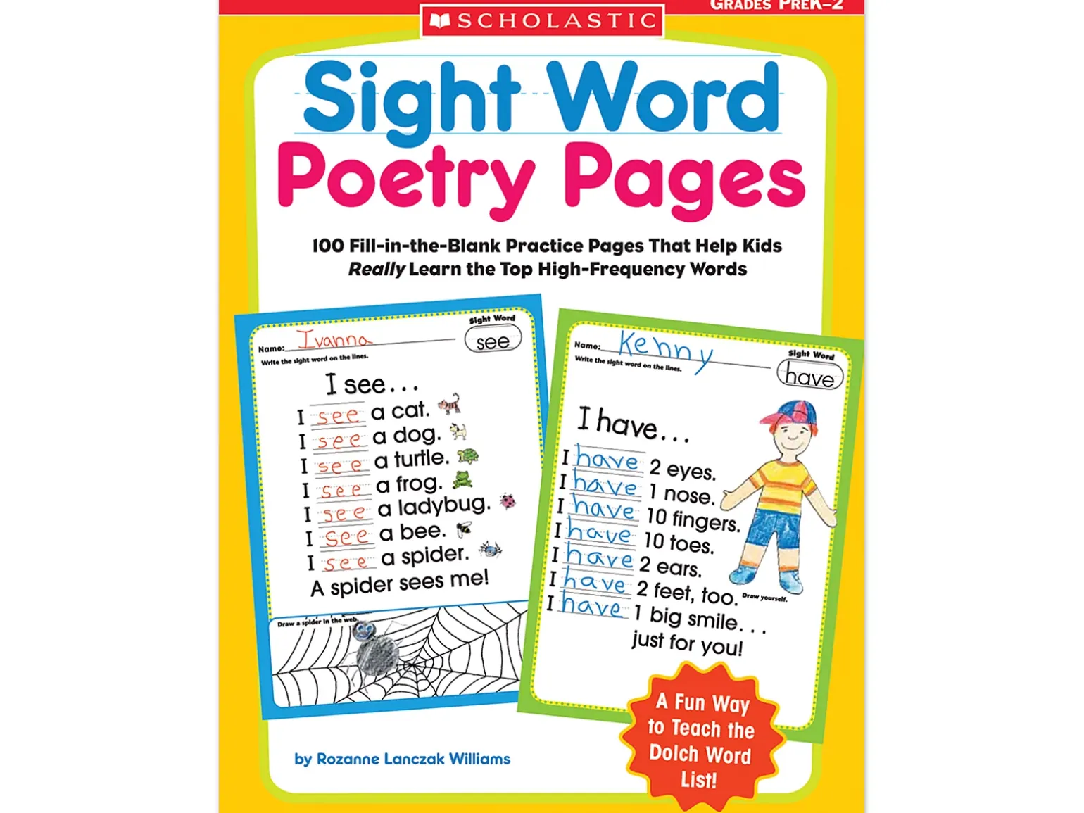 Sight-Word Poetry Workbook