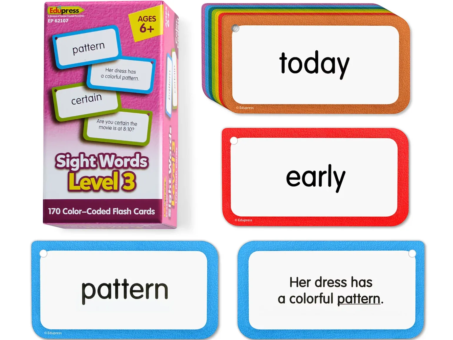 Sight-Words Flash Cards - Level 3