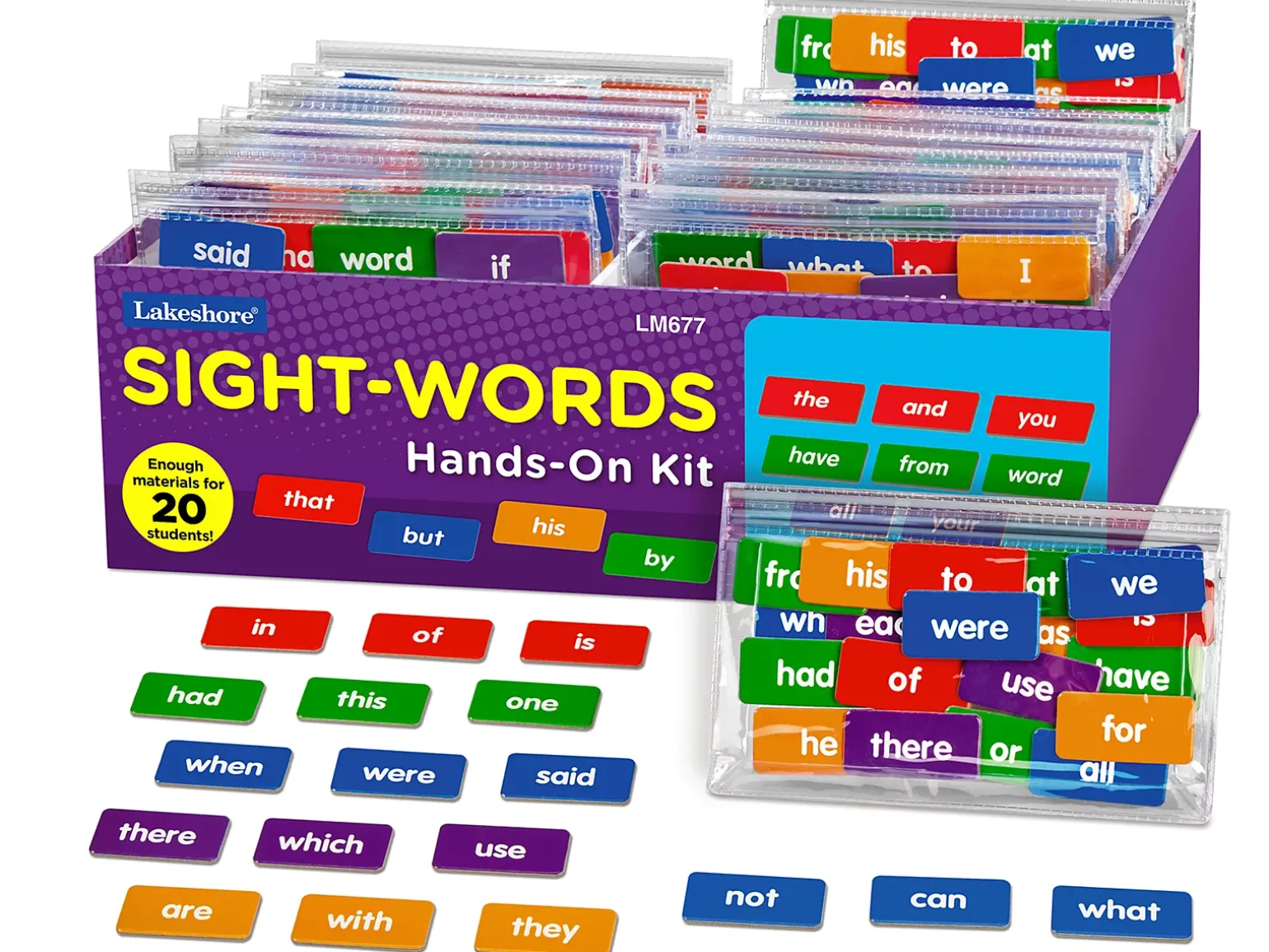 Sight-Words Hands-On Teaching Kit