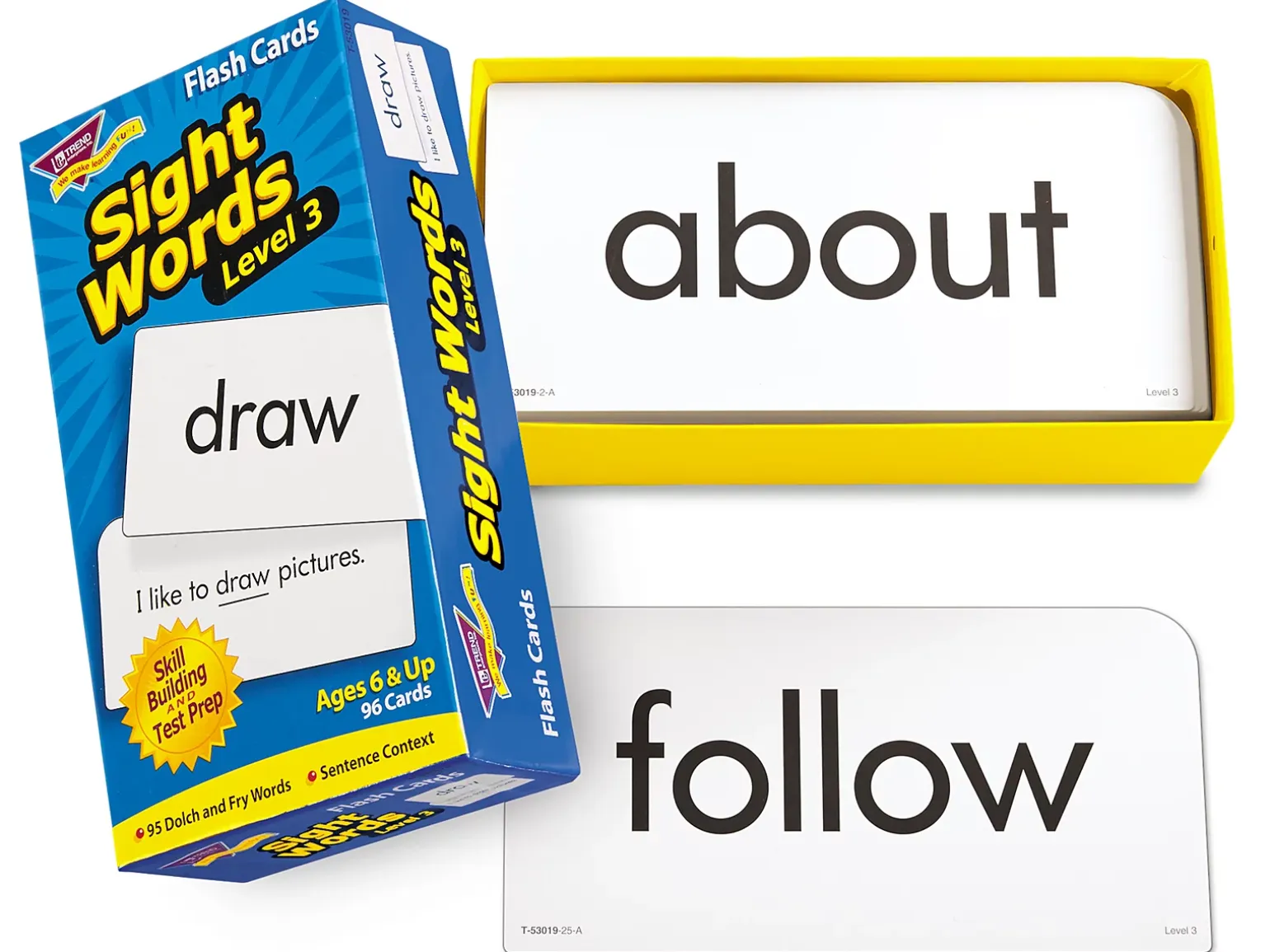Sight-Words Level 3 Flash Cards- 95 Cards