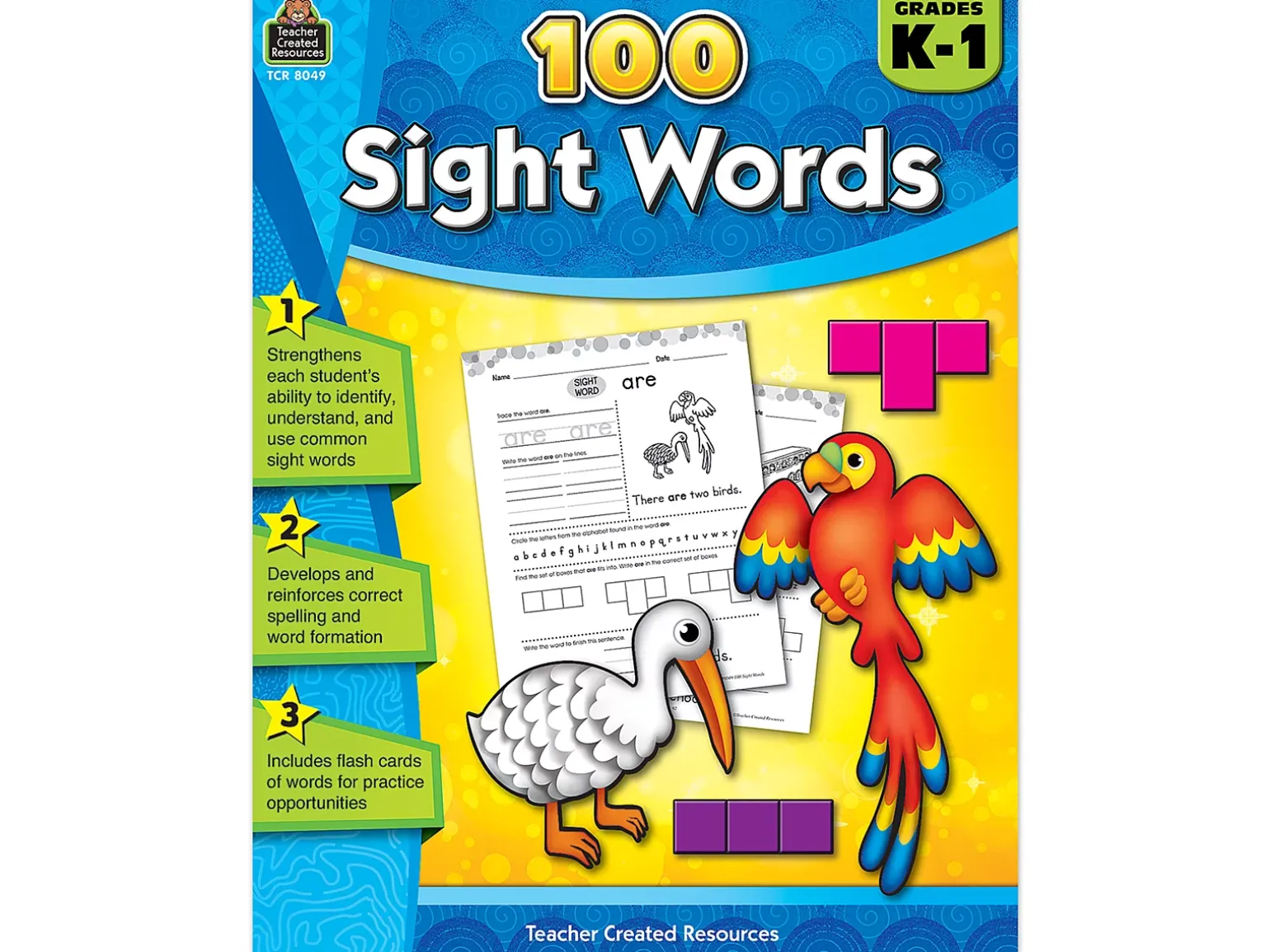 100 Sight-Words Workbook - K-Gr. 1