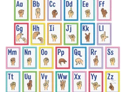 Sign Language Mini Poster Pack