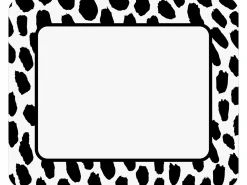 Simply Safari Name Tags