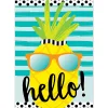 Simply Stylish Tropical Hello! Poster