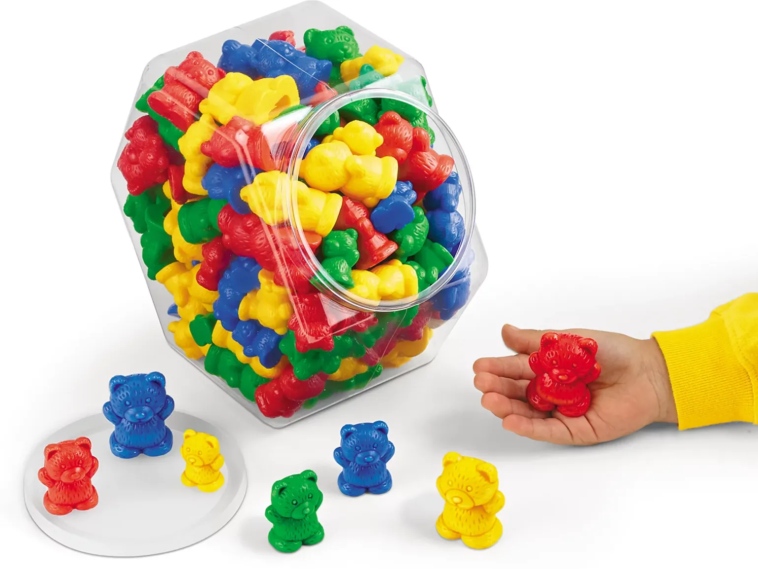 Size & Color Teddy Counters