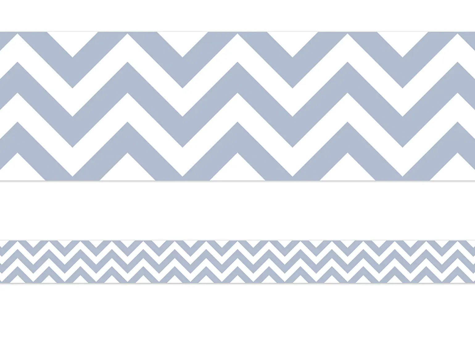 Slate Gray Chevron Border