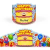 Smiling Cake Birthday Crowns