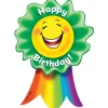 Smiling Ribbon Birthday Badges