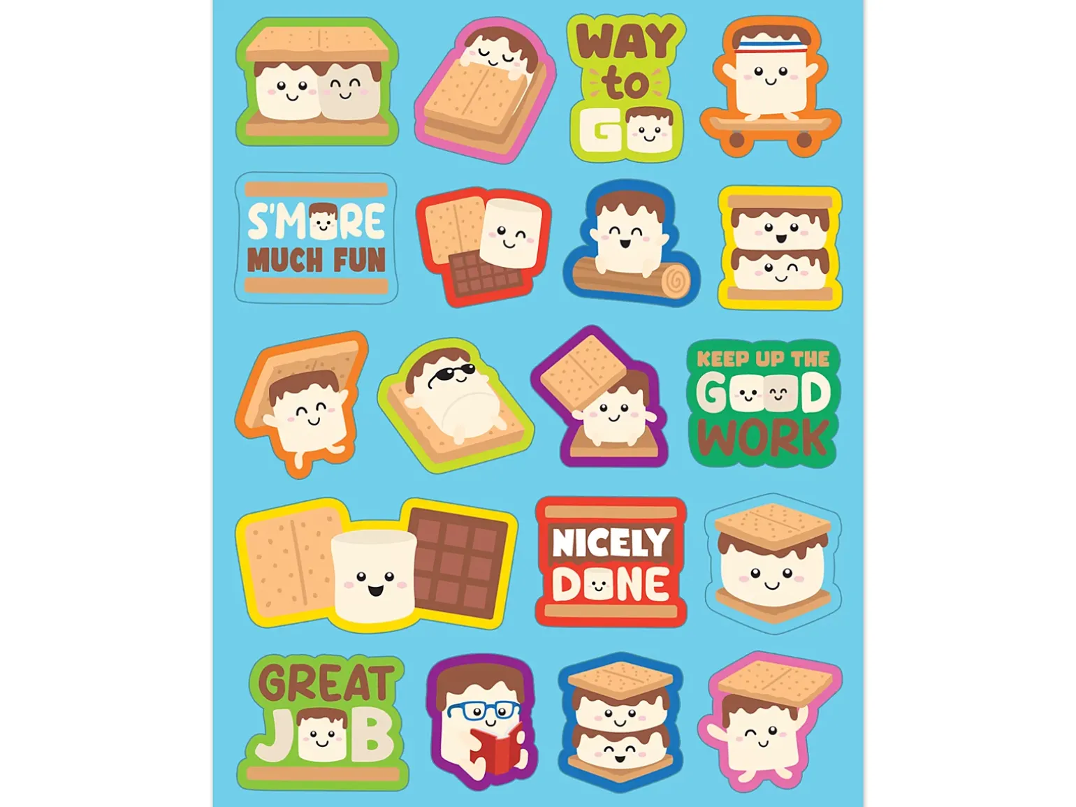 S’mores Scented Stickers