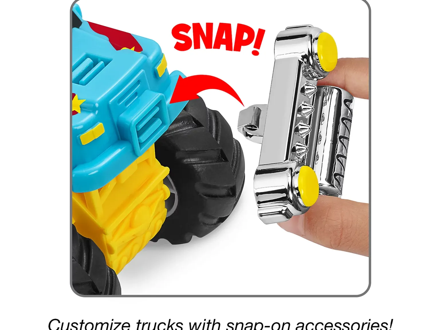 Snap & Design Monster Trucks