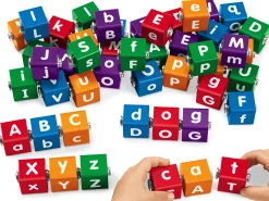 Snap-Together Letter Blocks