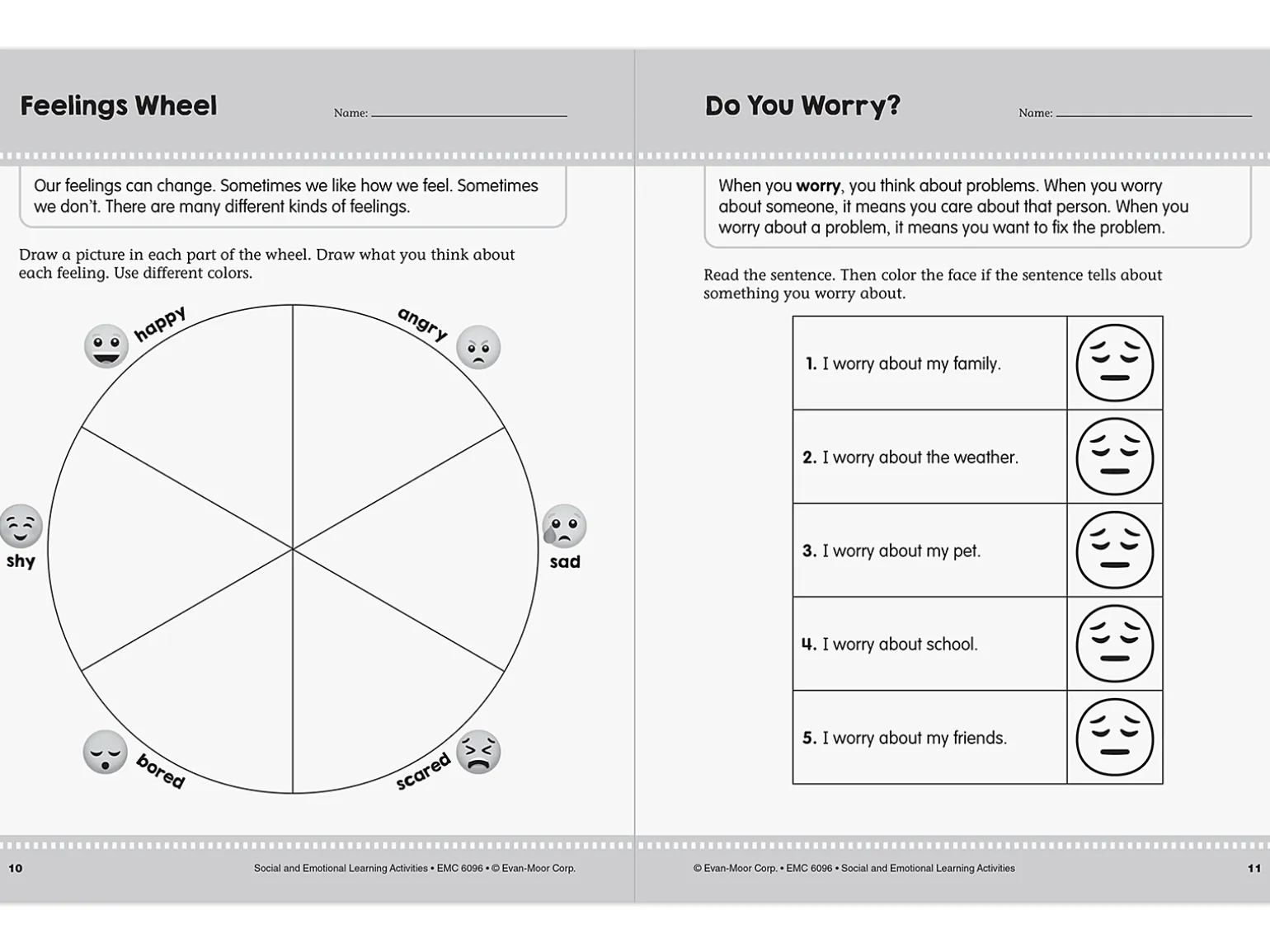 Social and Emotional Learning Activity Workbook - Gr. 1-2
