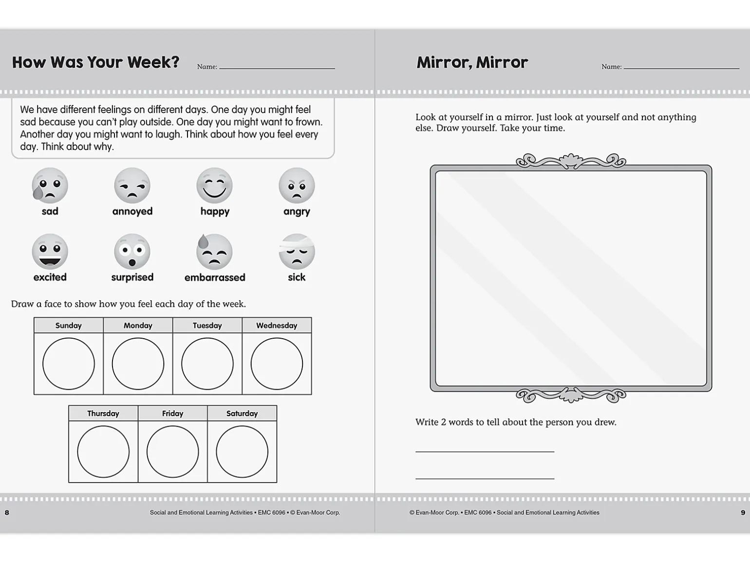 Social and Emotional Learning Activity Workbook - Gr. 1-2