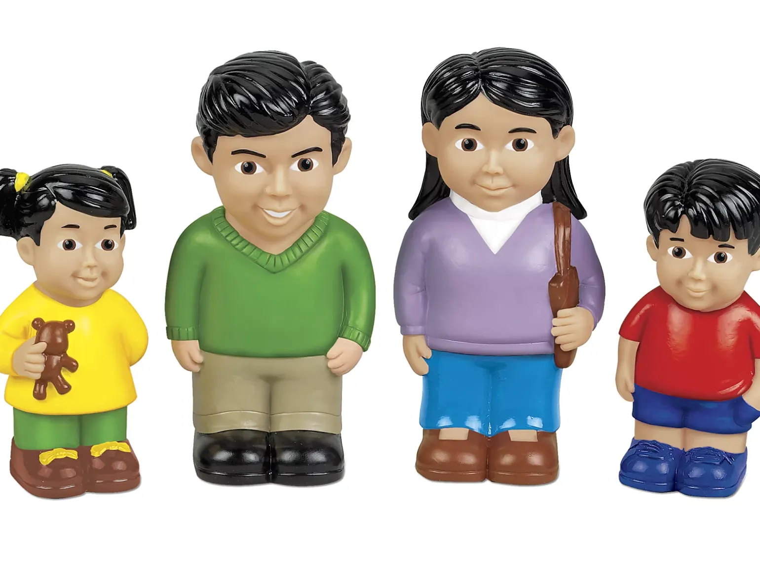 Soft & Safe Dolls - Asian Family