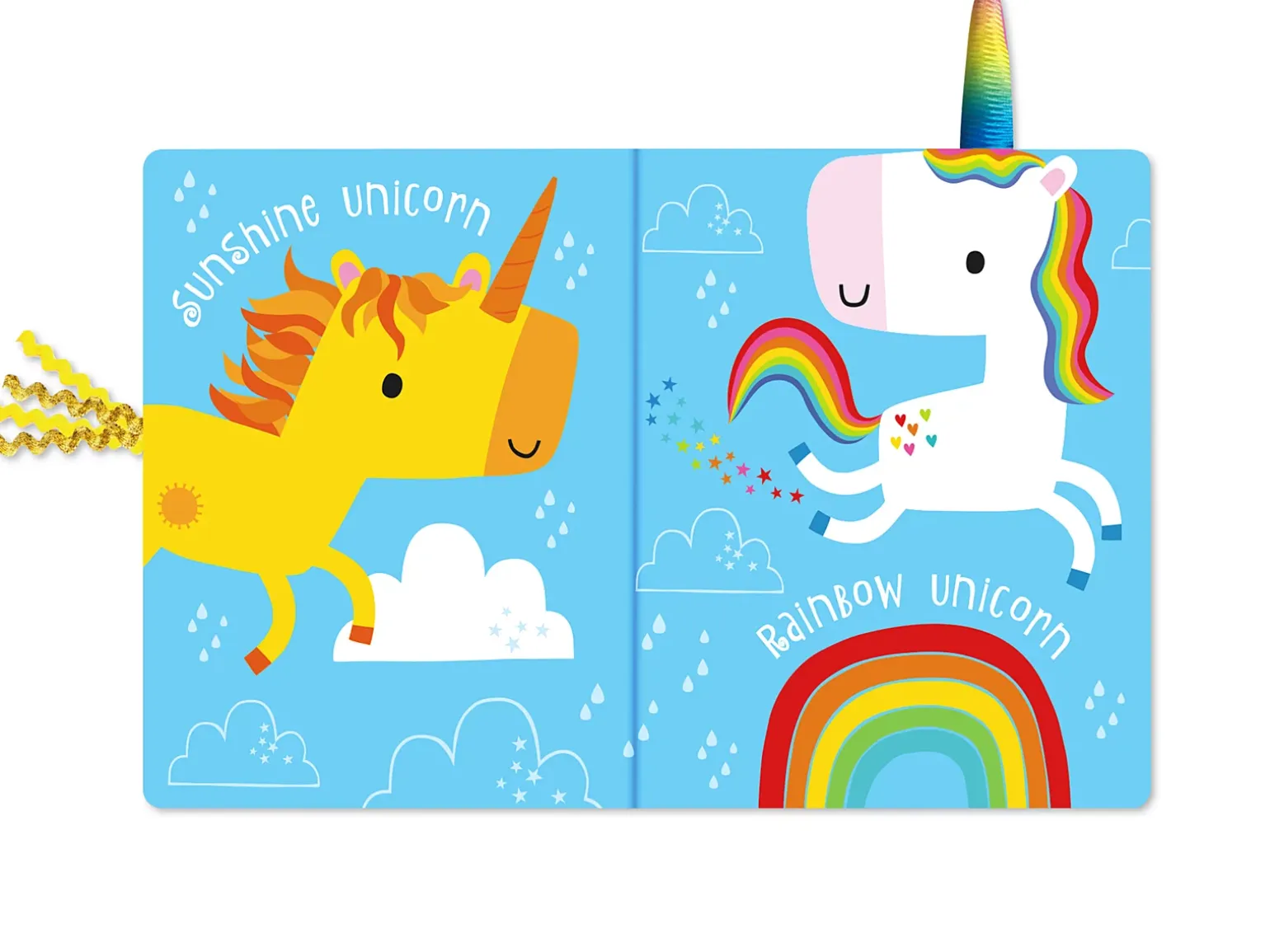 Soft Sensory Unicorn Book