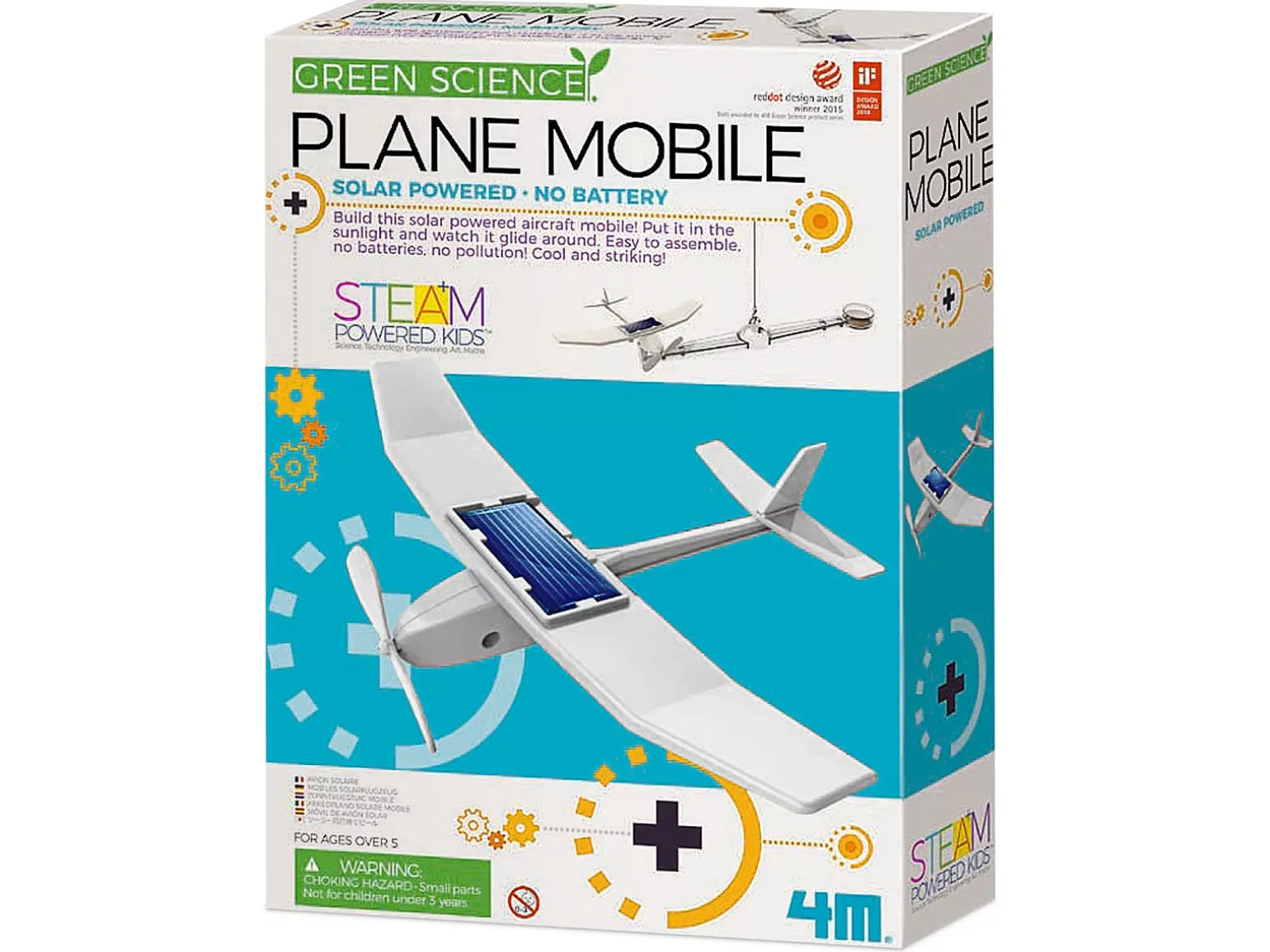 Solar-Powered Plane Mobile STEM Kit