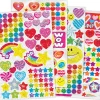 Sparkling Stars, Hearts & Smiles Stickers - Variety Pack