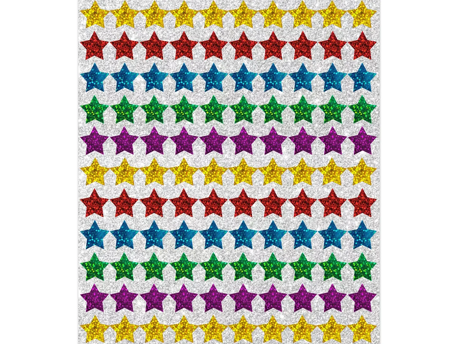 Sparkly Star Mini Stickers