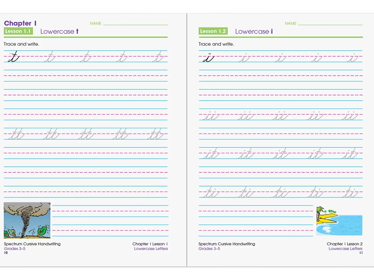 Spectrum® Cursive Handwriting Workbook