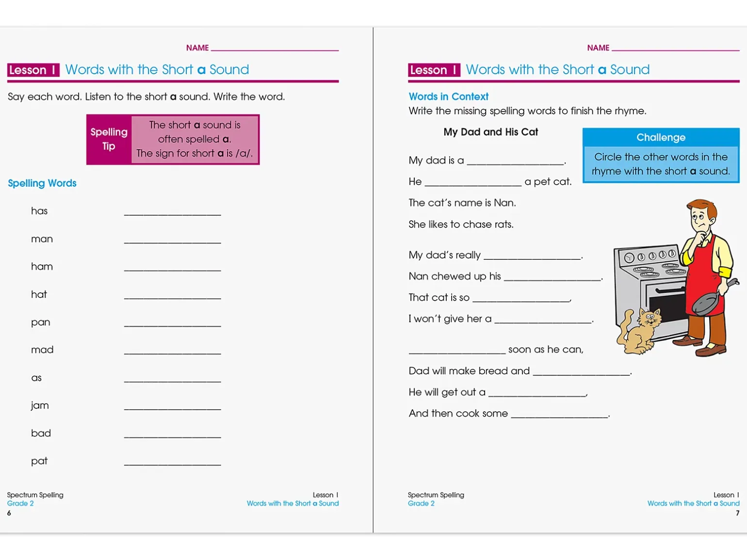 Spectrum® Spelling Workbook - Gr. 2
