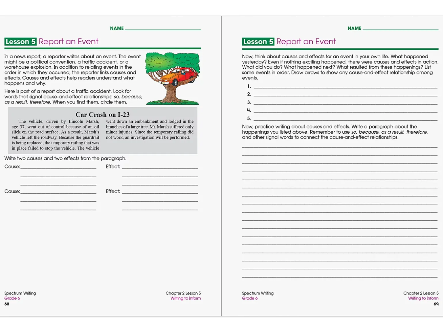Spectrum® Writing Workbook - Gr. 6