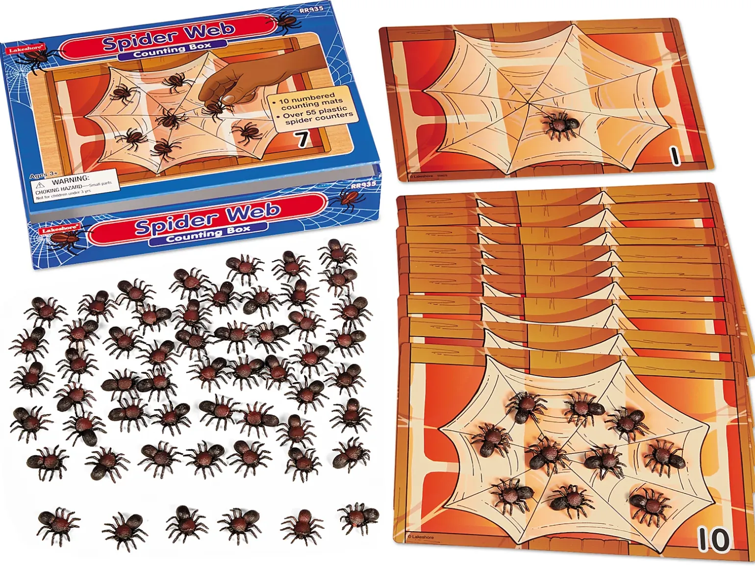 Spider Web Counting Box
