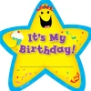 Star Birthday Badges